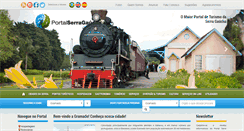 Desktop Screenshot of portalserragaucha.com.br